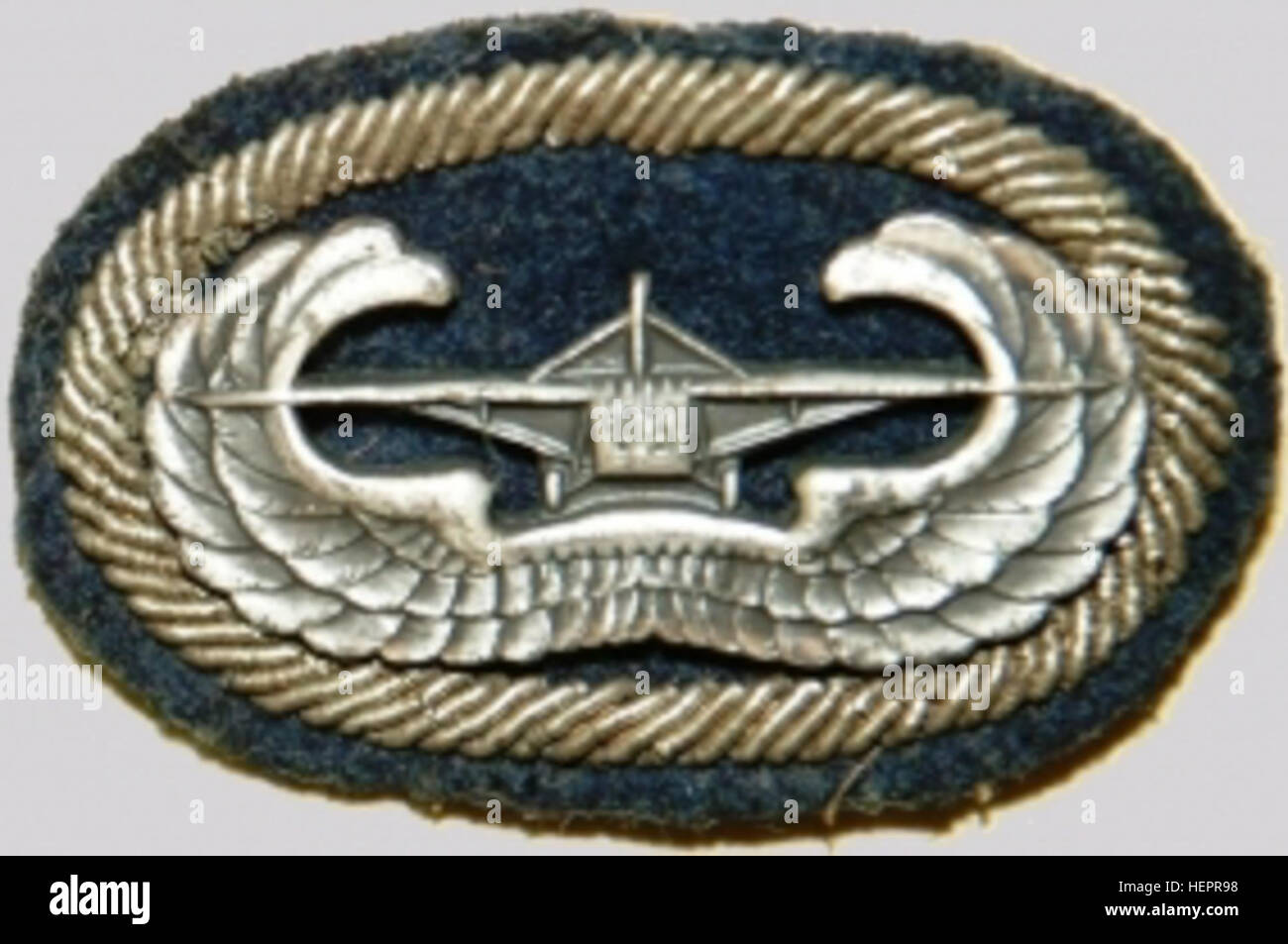 US Army Glider Badge with Background Trimming Stock Photo Alamy