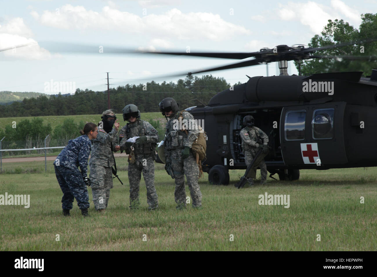 U.S. Army 126th Aviation Regiment Earplug Case