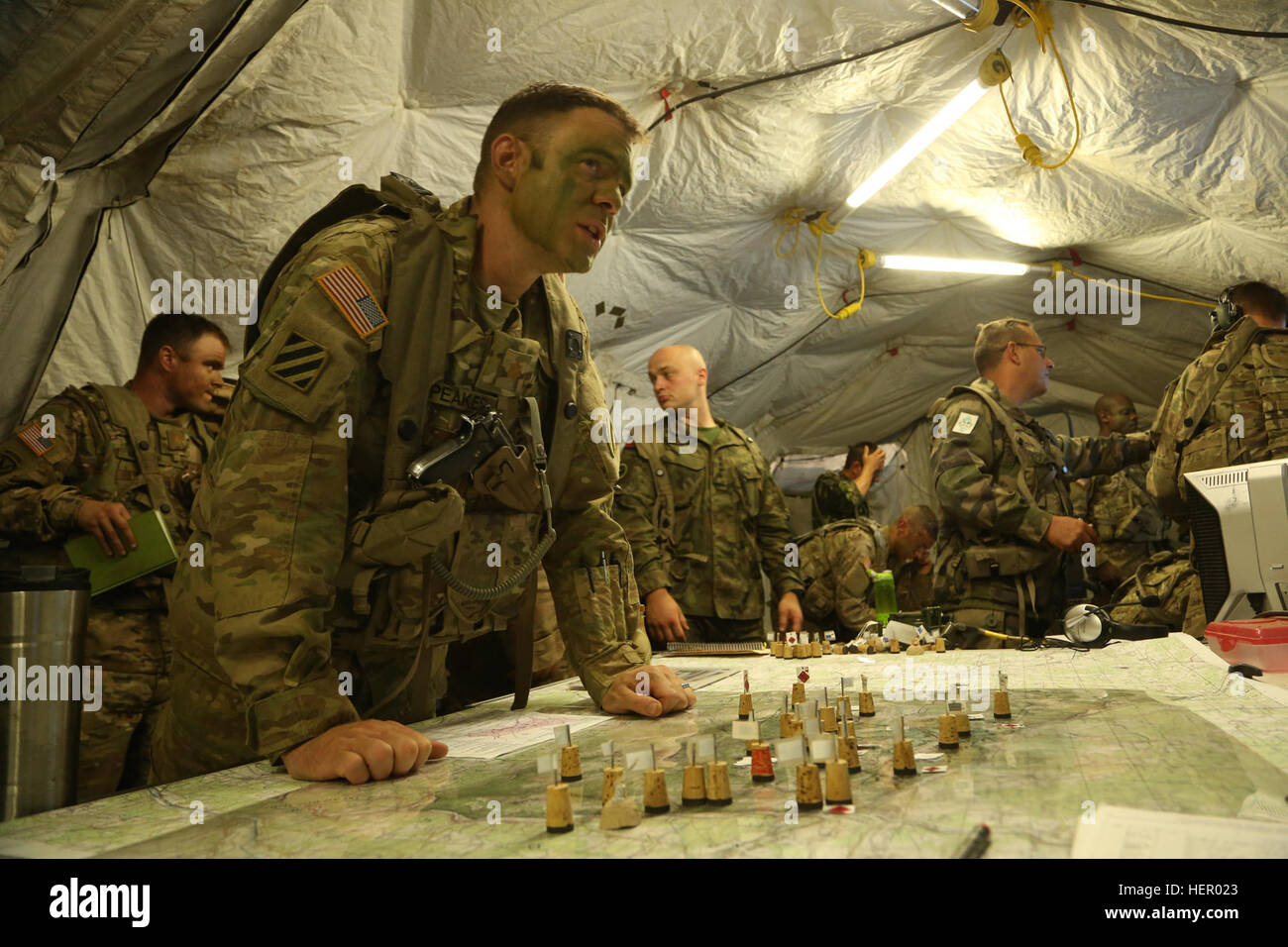 U.S. Army Maj. Brennan Speaks of the 1st Armored Brigade Combat Team