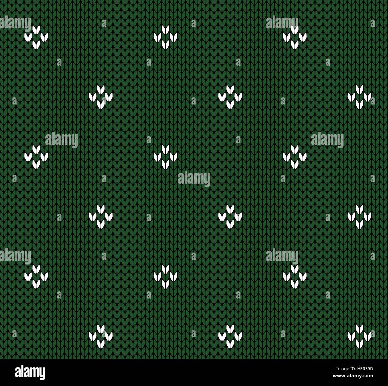 Seamless knitting vector pattern Stock Vector Image & Art - Alamy
