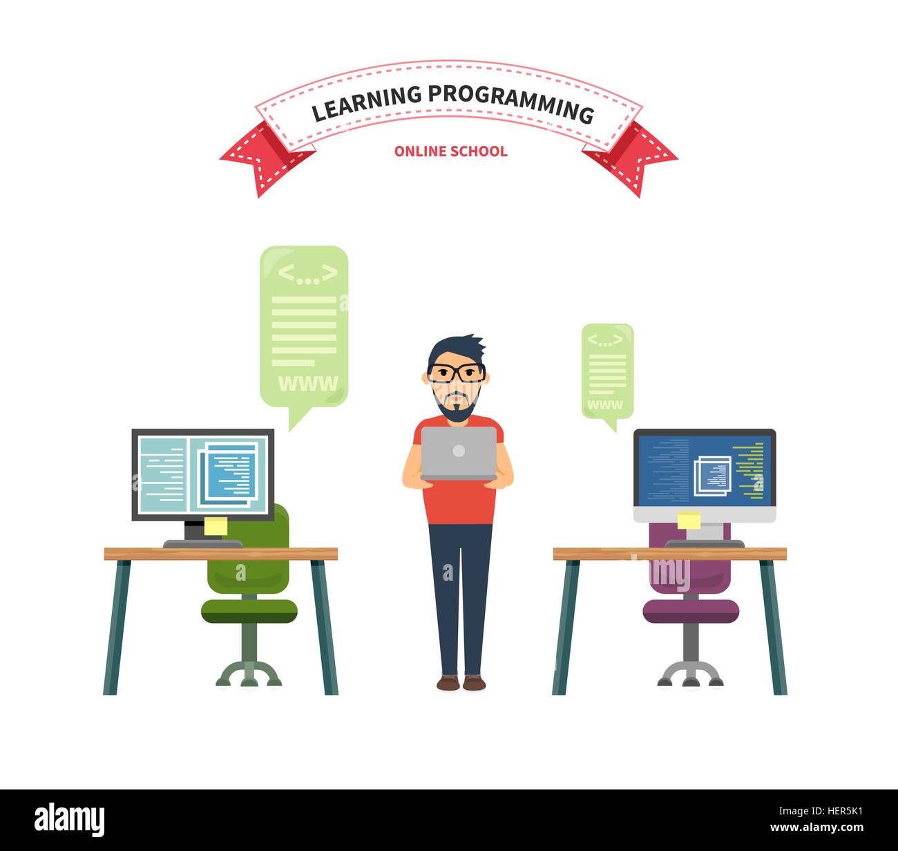 Computer Programmer Clipart