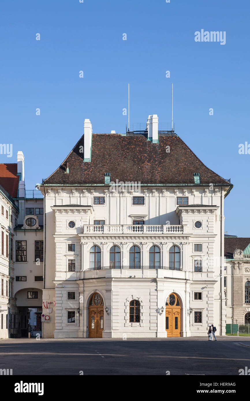 Präsidentschaftskanzlei am Ballhausplatz, Wien, Österreich, Europa Stock Photo
