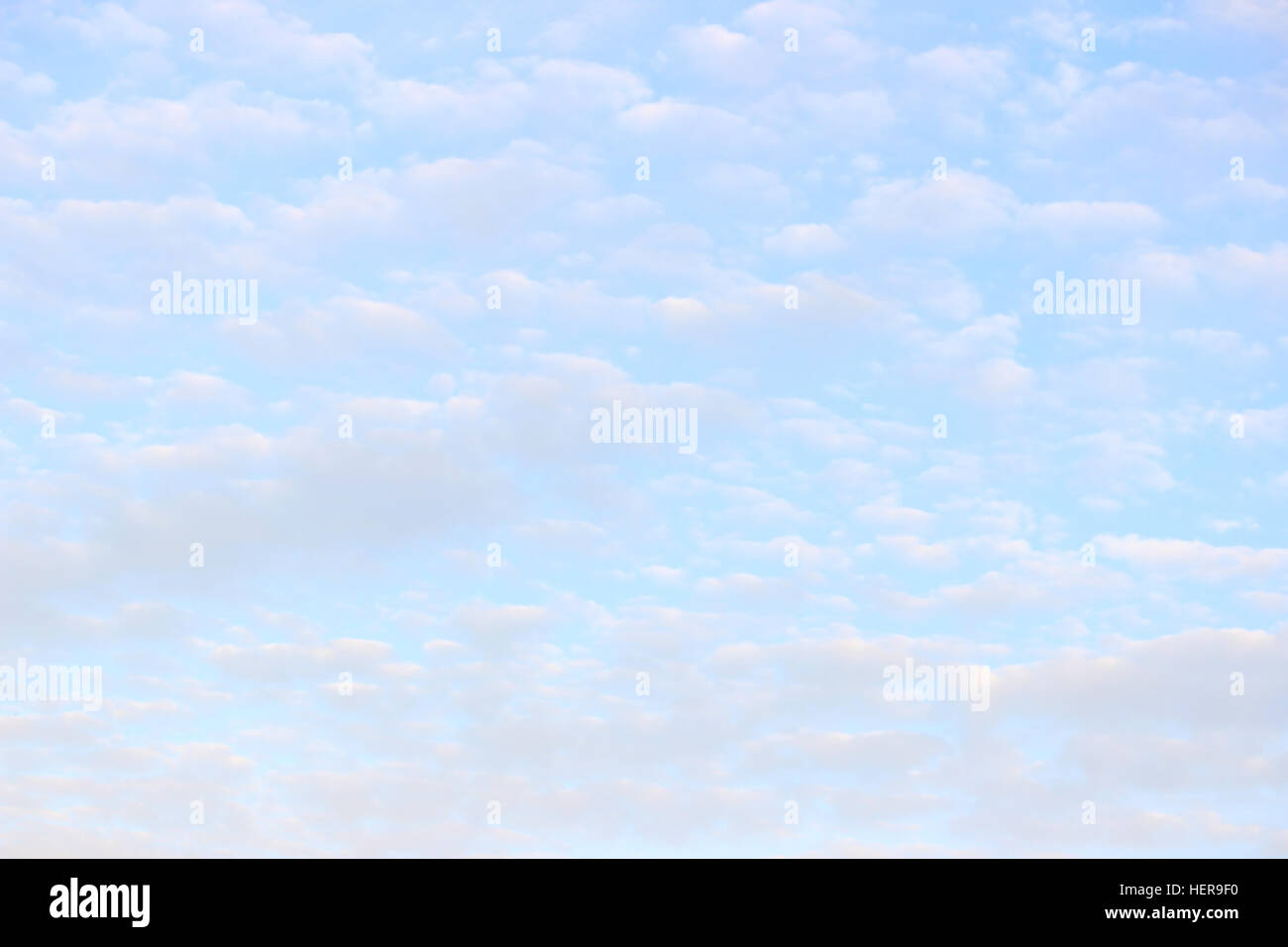 white clouds against a blue sky summer day Stock Photo - Alamy