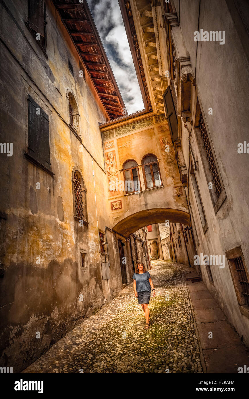 Italien, Südtirol, Dolomiten, Feltre Stock Photo