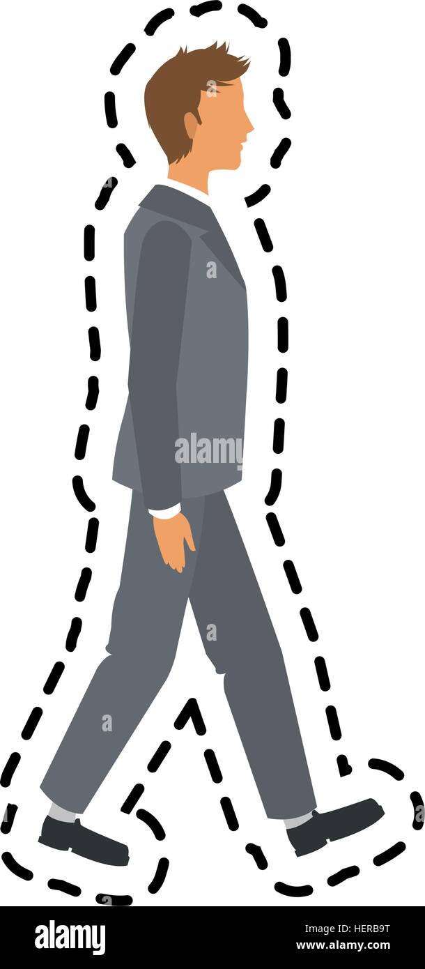Isolated businessman design Stock Vector Image & Art - Alamy