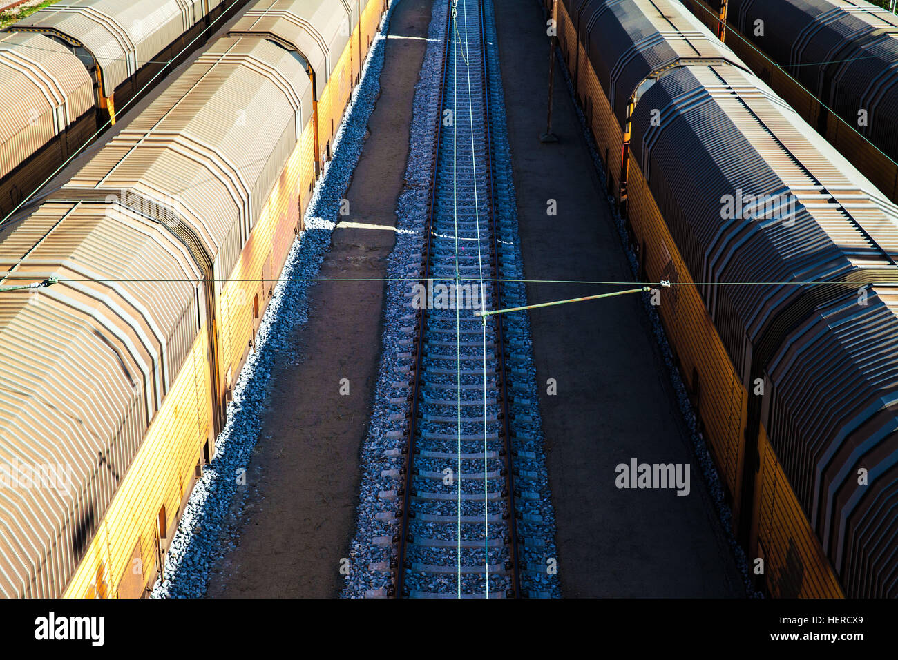 Freight Train Line Freight lines hi-res stock photography and images - Alamy