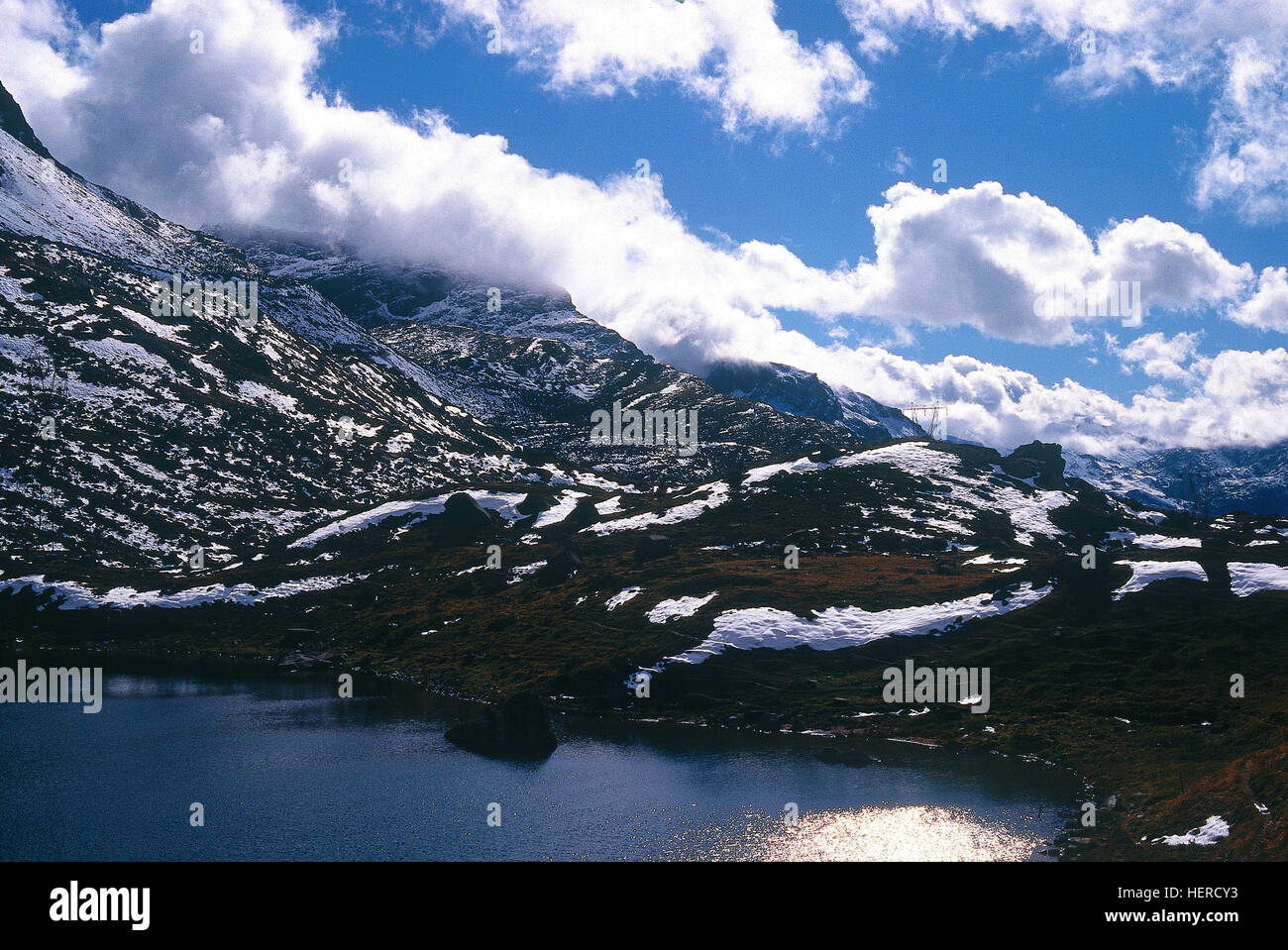 The Engadine in Switzerland Stock Photo - Alamy