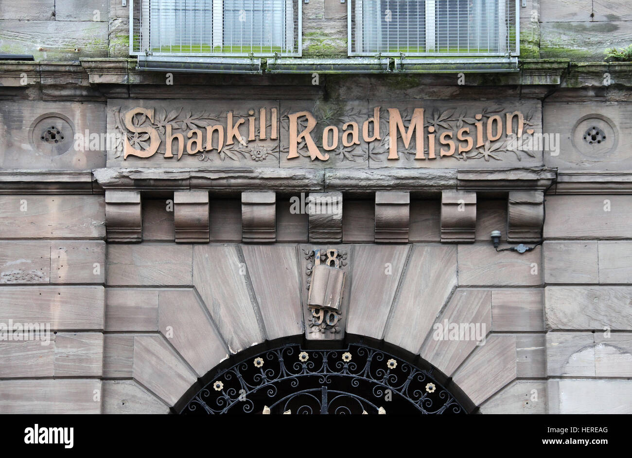 Shankill Road Mission in Belfast Stock Photo