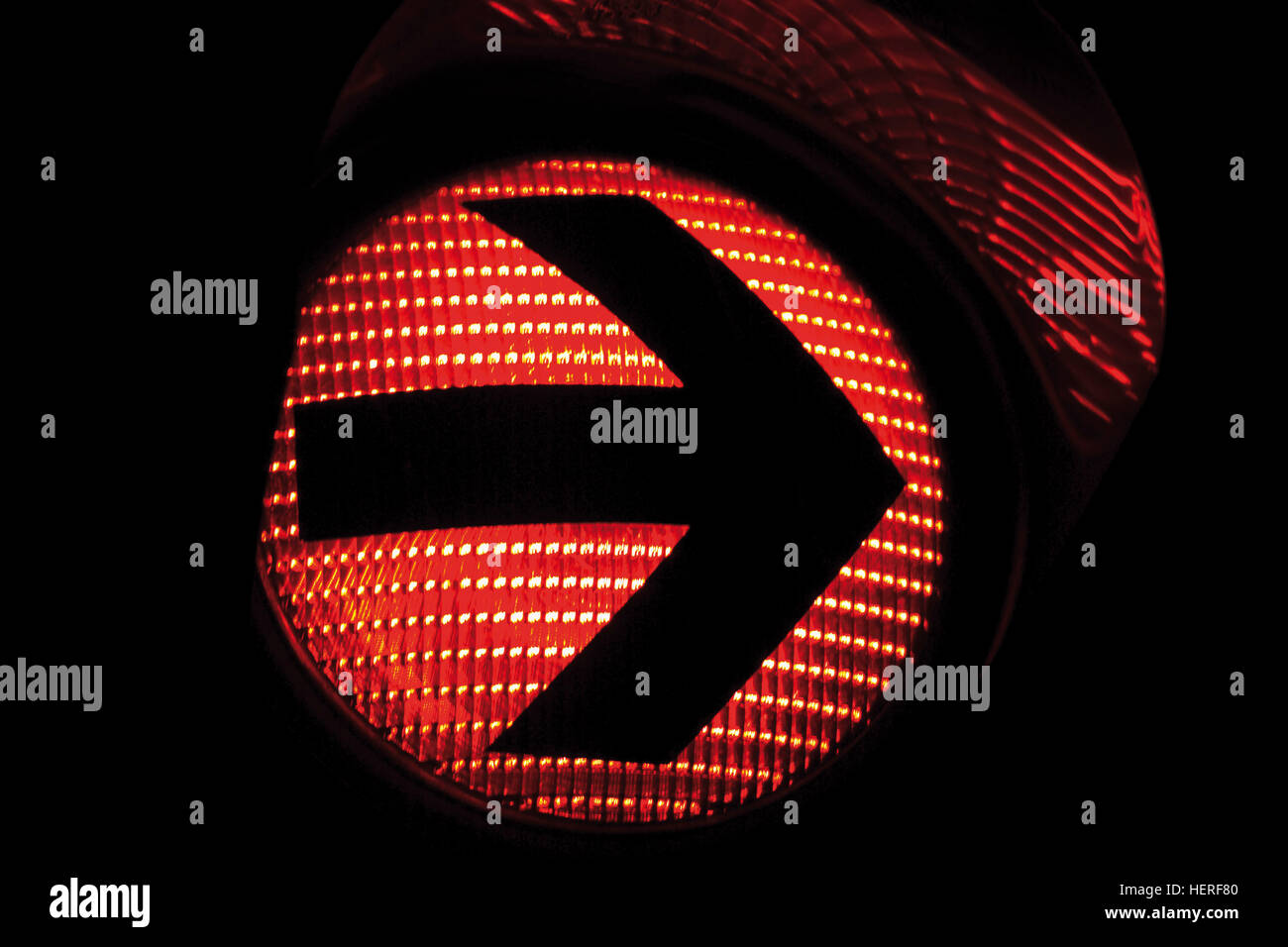 Right turn on red hires stock photography and images Alamy