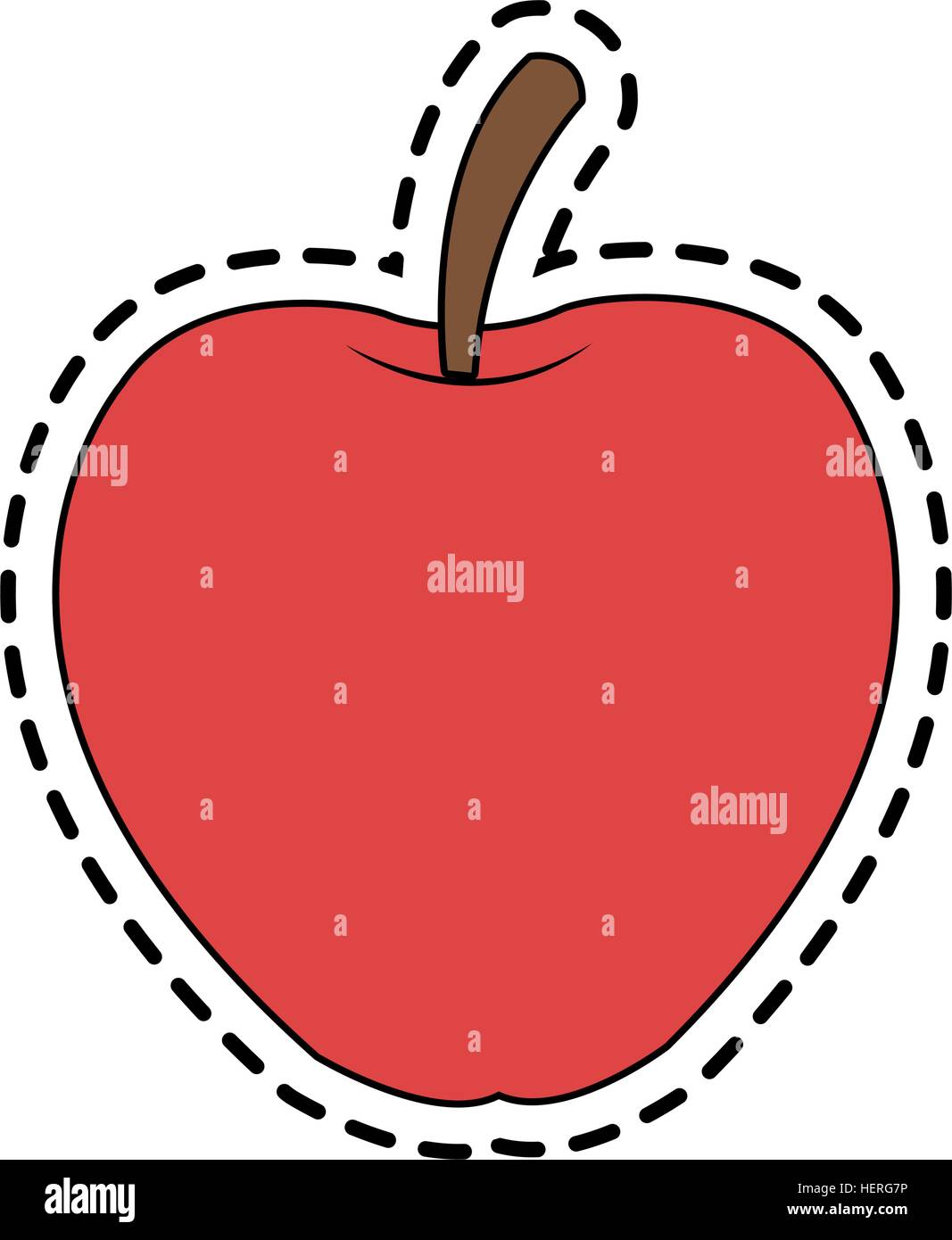 Isolated apple fruit design Stock Vector Image & Art - Alamy