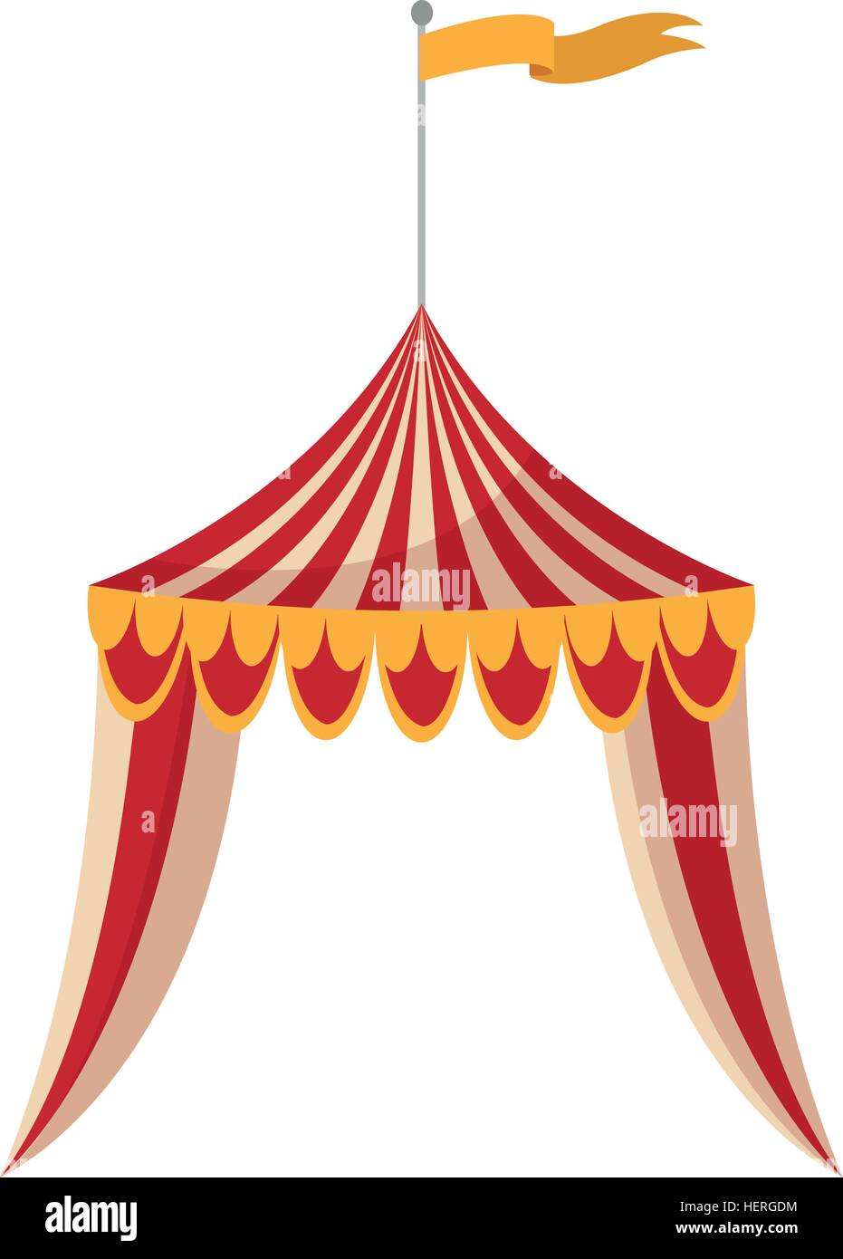 Isolated circus tent design Stock Vector Image & Art - Alamy