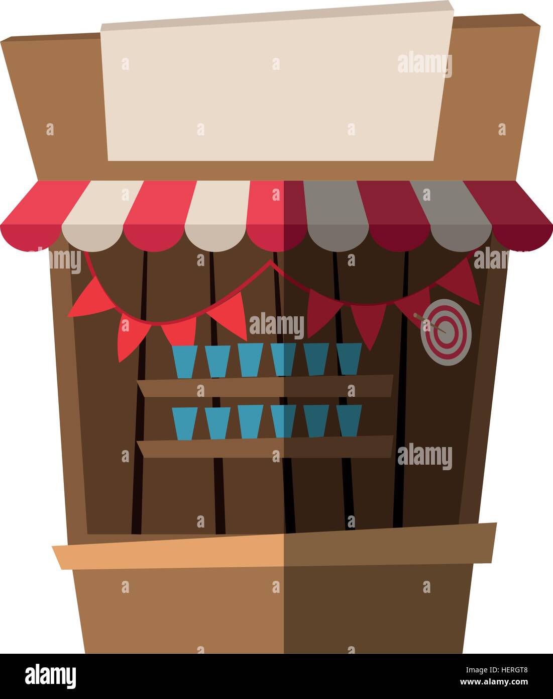 Isolated carnival game design Stock Vector Image & Art - Alamy