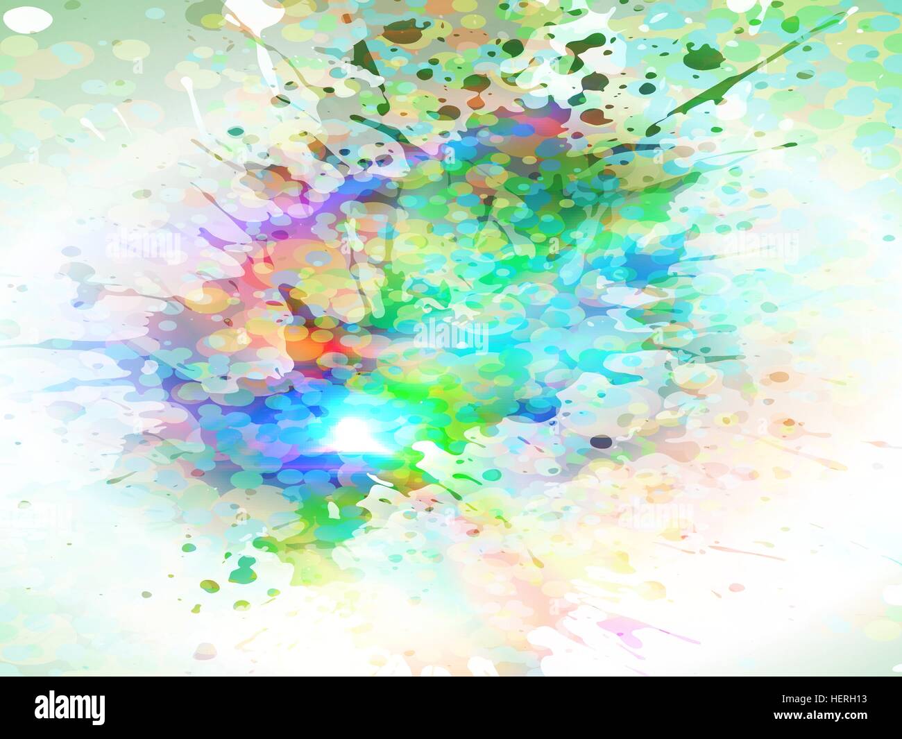 vector glowing colorful splash, EPS10 with transparency Stock Vector ...