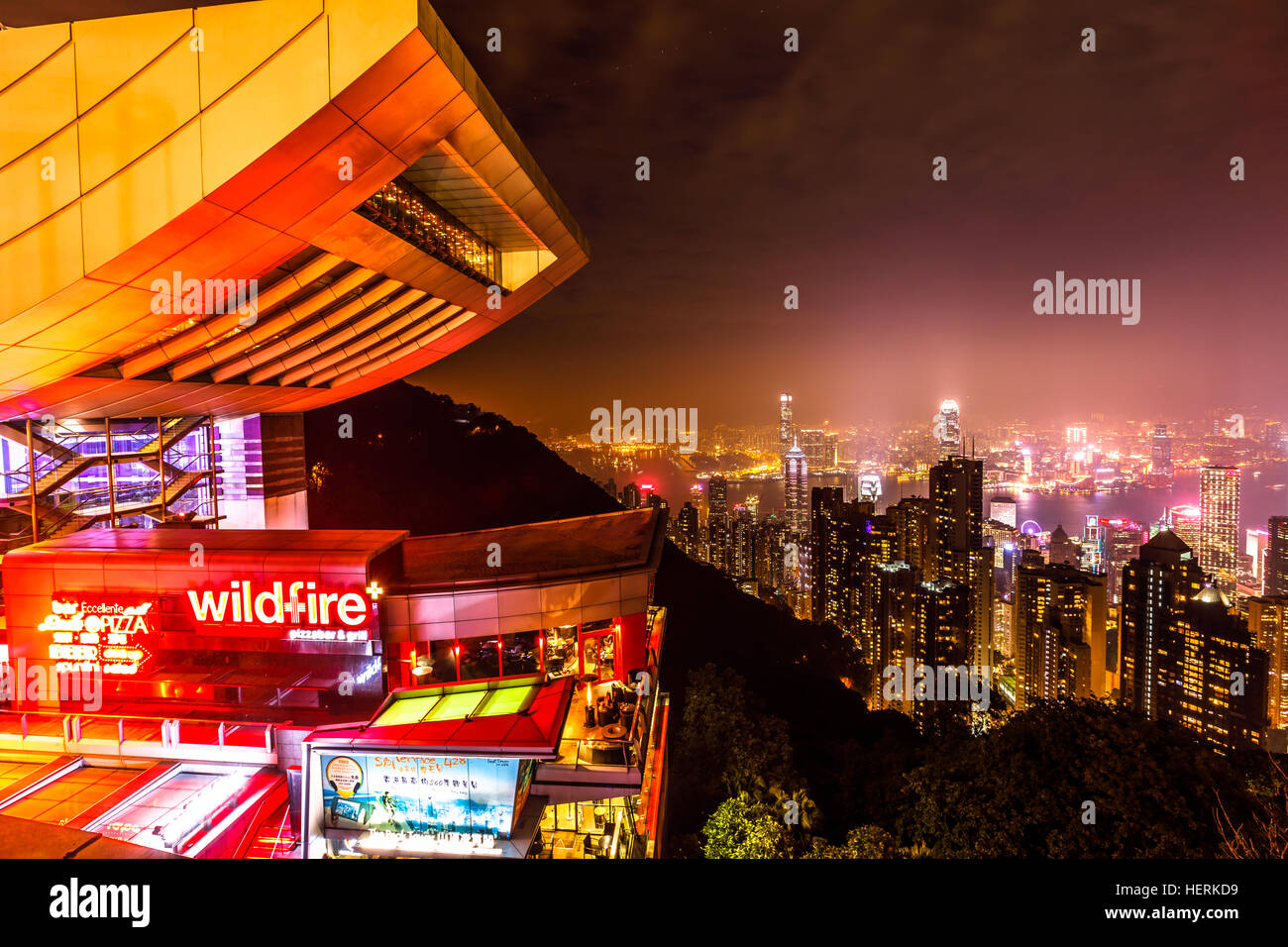 Peak Tower Hong Kong Hi Res Stock Photography And Images Alamy