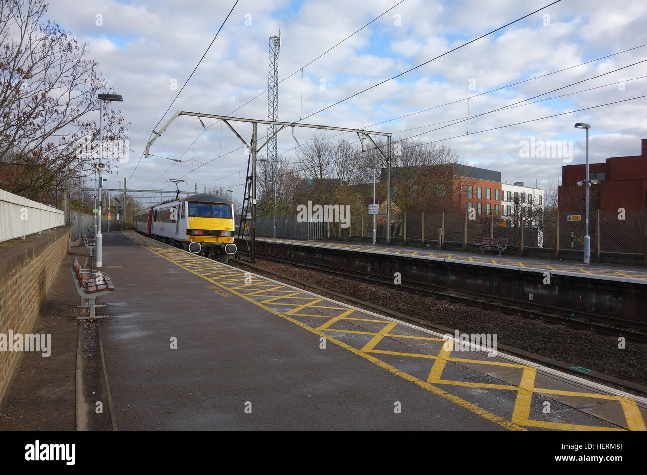 Platform 2 on Chelmsford train station in Essex Stock Photo Alamy