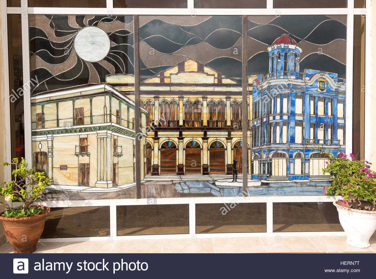 Stained Glass Art In Top Floor Restaurant At The Hotel Encanto Santa Maria Boutique Is Excellently Located Camague Stained Glass Art In Top Floor Restaurant At The Hotel Encanto Santa Maria Boutique Is Excellently Located Camague