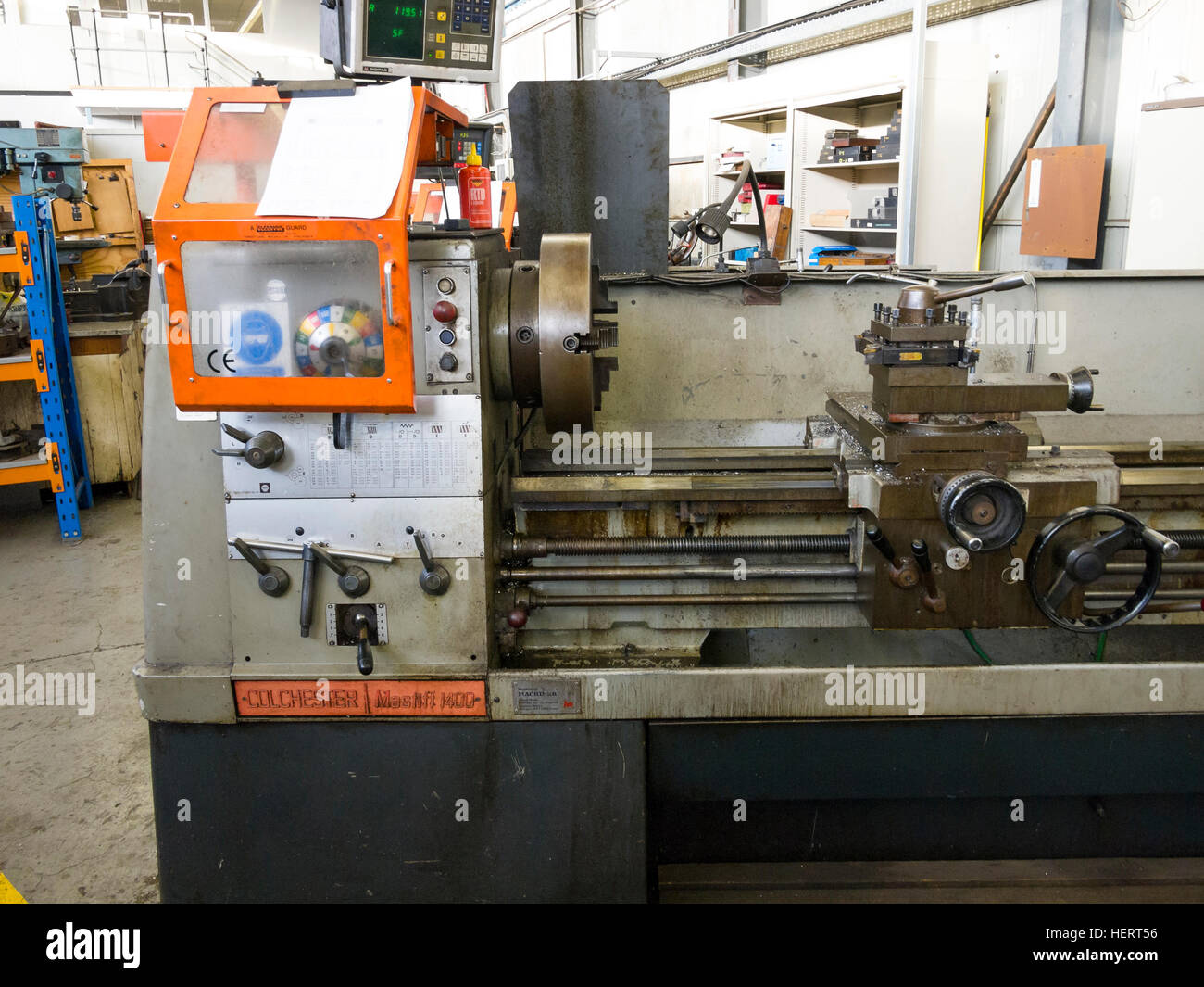 Lathe machine shop hires stock photography and images Alamy