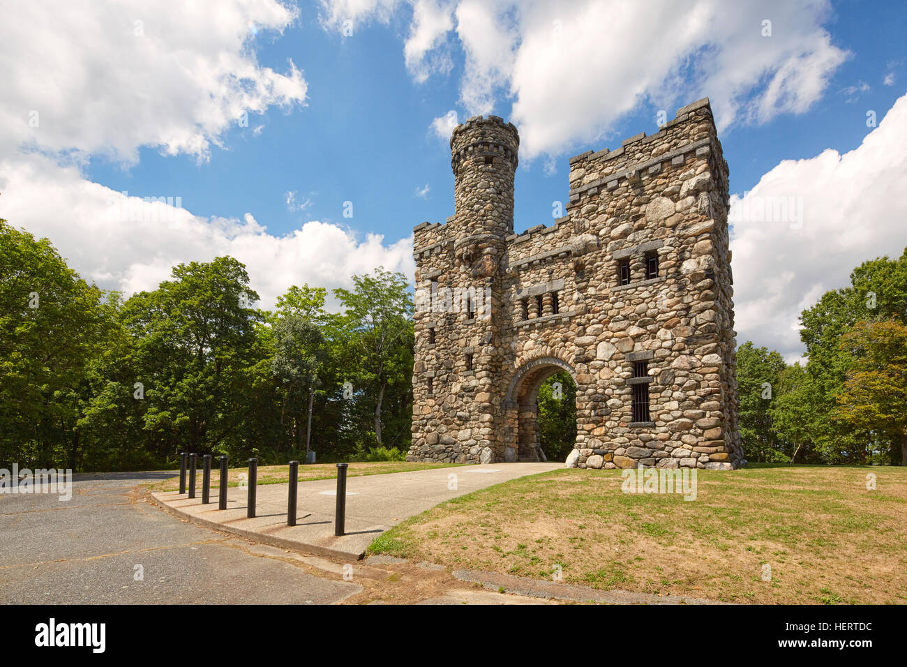 Bancroft Tower, Worcester, MA, USA Stock Photo Alamy