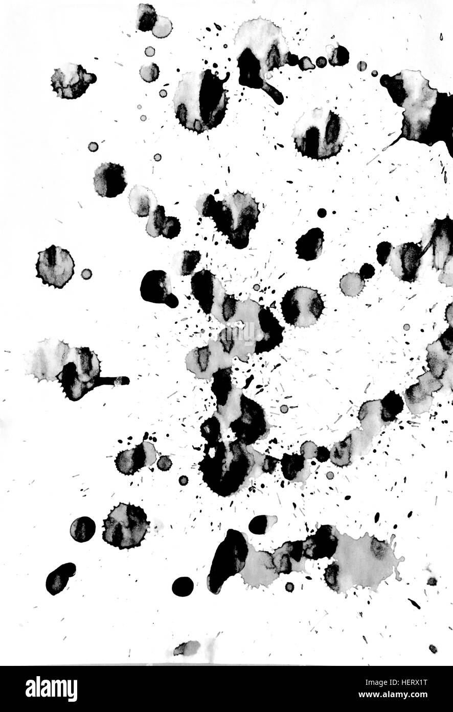 Blood Splatter Black and White Stock Photos & Images - Alamy