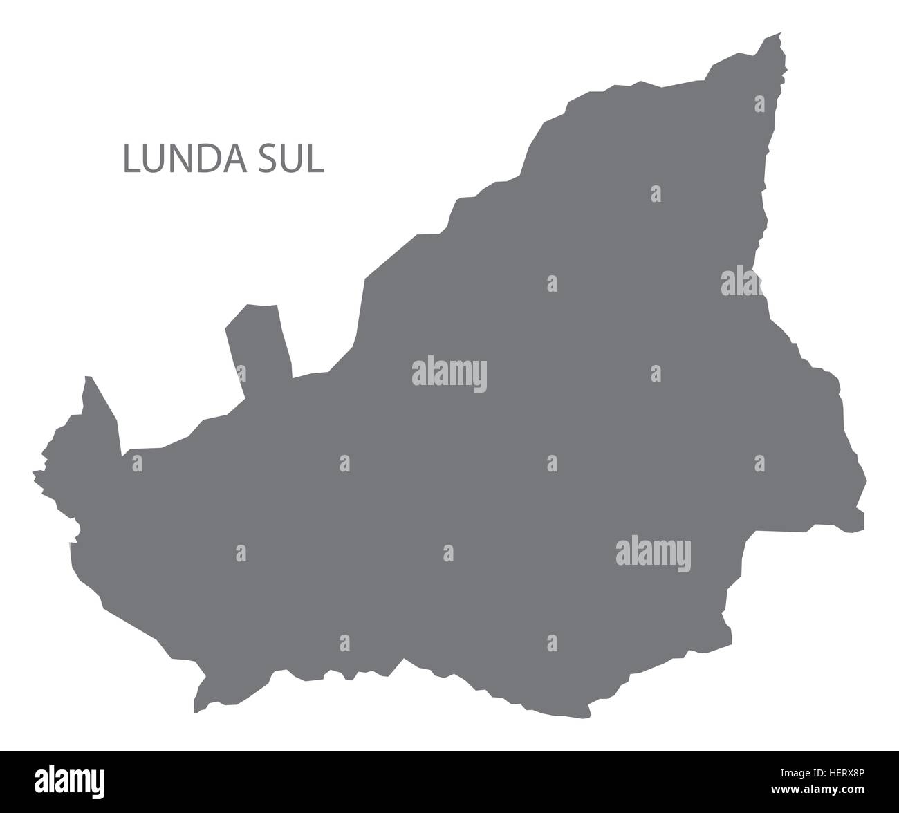 Lunda sul angola map grey hi-res stock photography and images - Alamy 