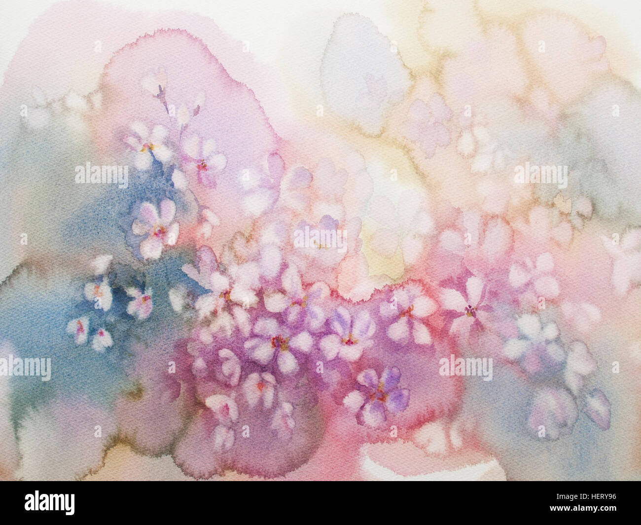 Illustration japanese sakura clouds hi-res stock photography and images ...