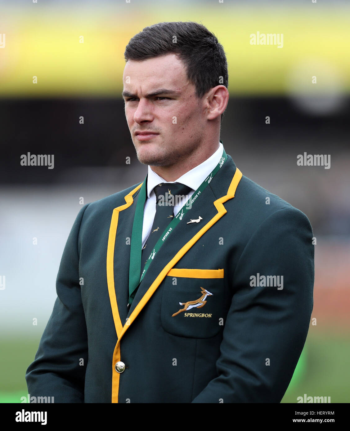 DURBAN, SOUTH AFRICA - OCTOBER 08: Jesse Kriel  during the The Rugby Championship match between South Africa and New Zealand at Growthpoint Kings Park Stock Photo
