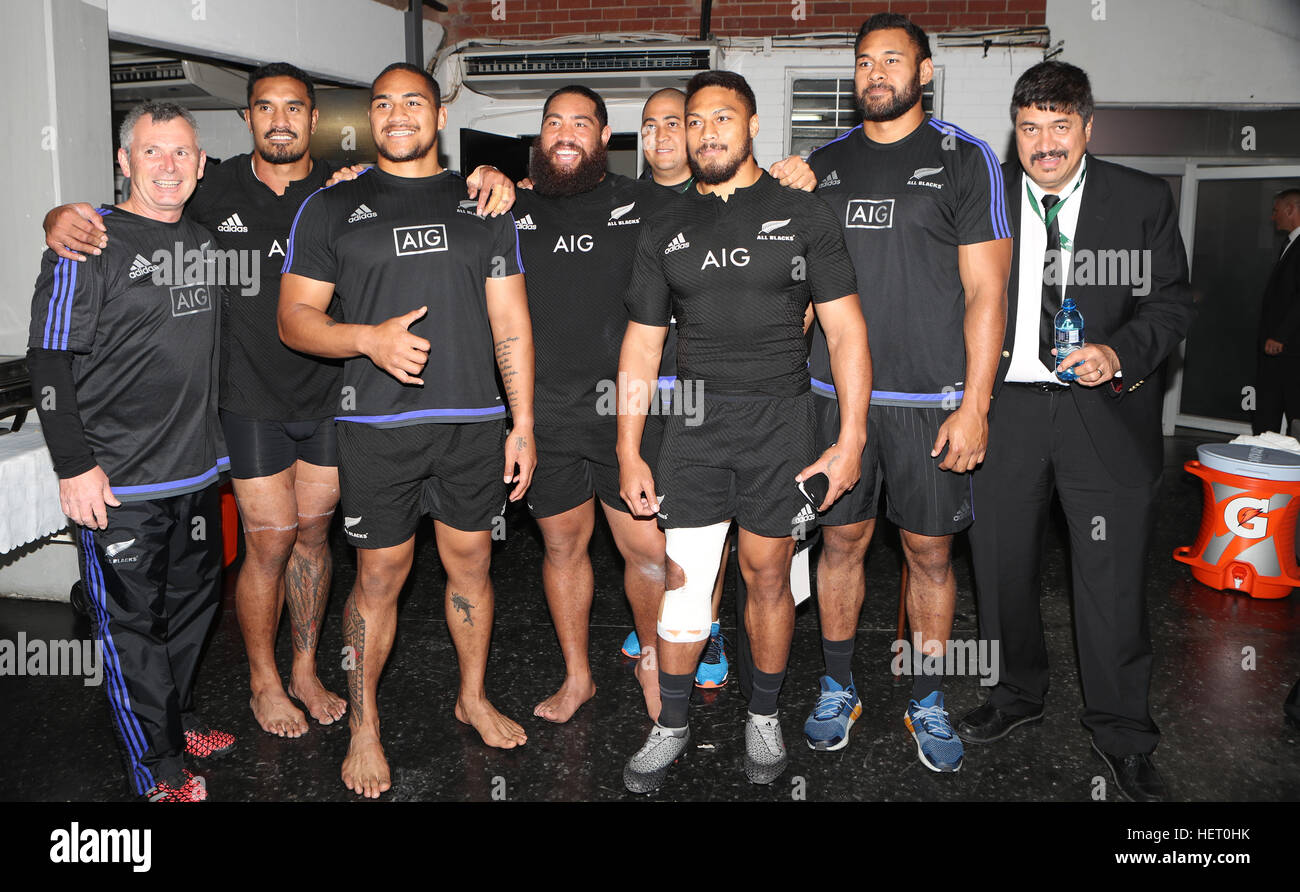 DURBAN, SOUTH AFRICA OCTOBER 08 General views of the All Blacks