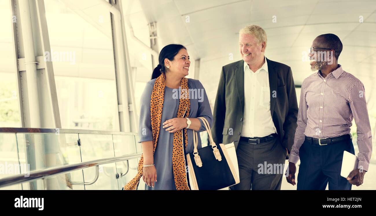 Business People Walking Together Concept Stock Photo - Alamy