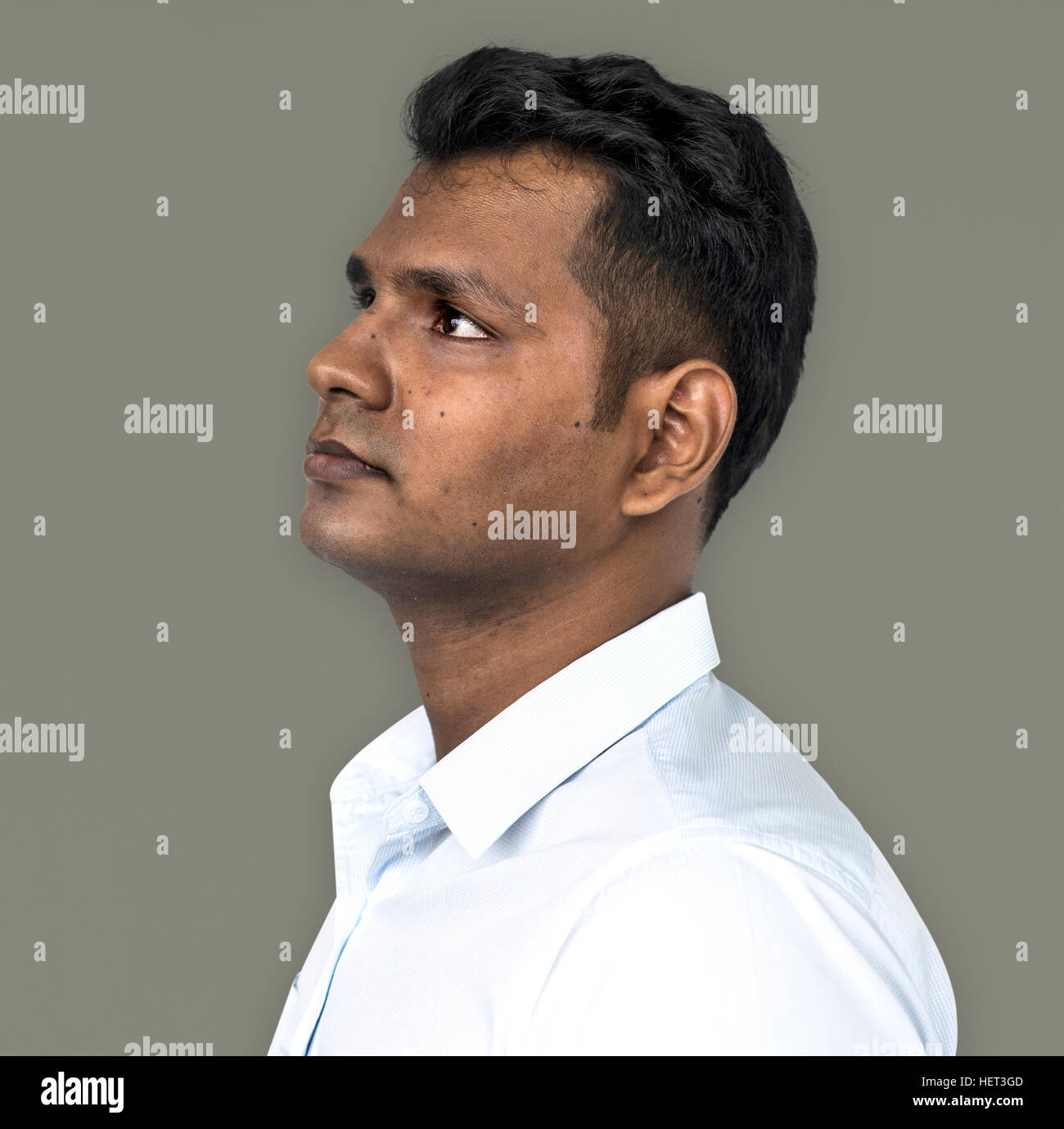 Indian man standing grey hi-res stock photography and images - Alamy