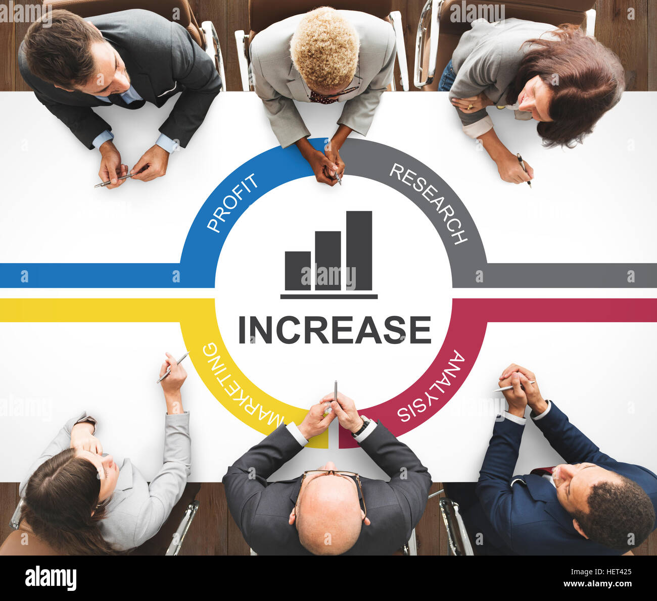 Graph Growth Development Improvement Profit Success Concept Stock Photo ...