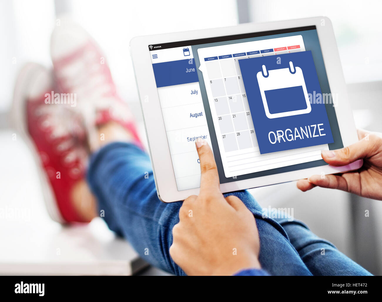 Appointment Agenda Reminder Personal Organizer Calendar Concept Stock