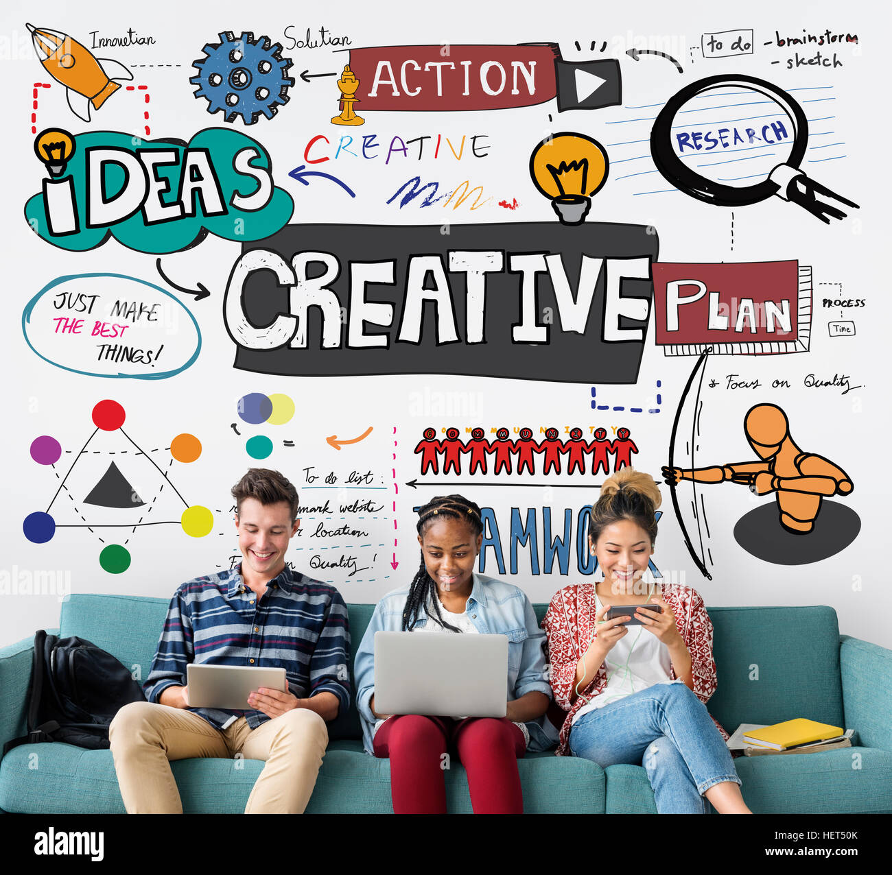 Creative Ideas Innovation Inspiration Concept Stock Photo Alamy