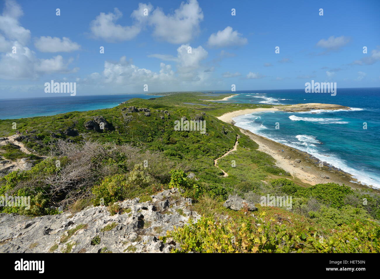 Pointe des Châteaux à St François - Les îles de Guadeloupe