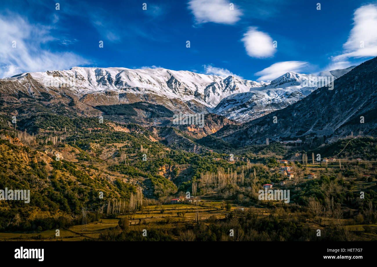 Greek countryside Stock Photo Alamy