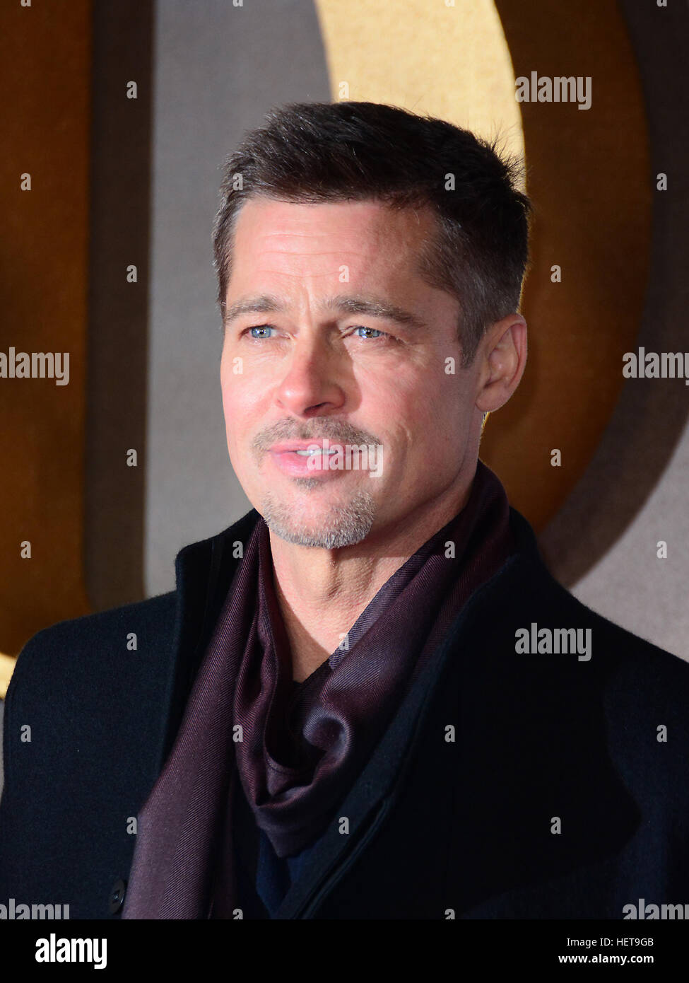 'Allied' UK Premiere at Licester Square Featuring Brad Pitt Where