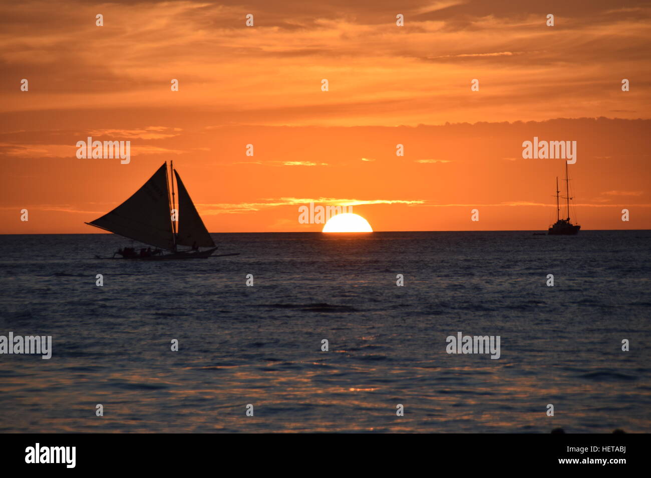 Boracay sailing hi-res stock photography and images - Alamy