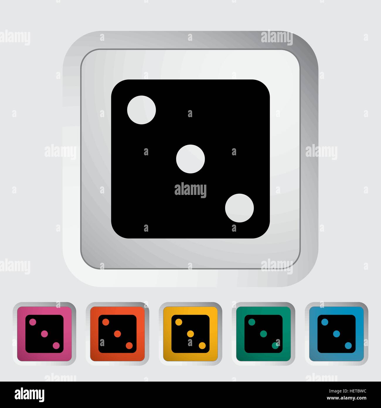 Cast dice Stock Vector Images - Alamy