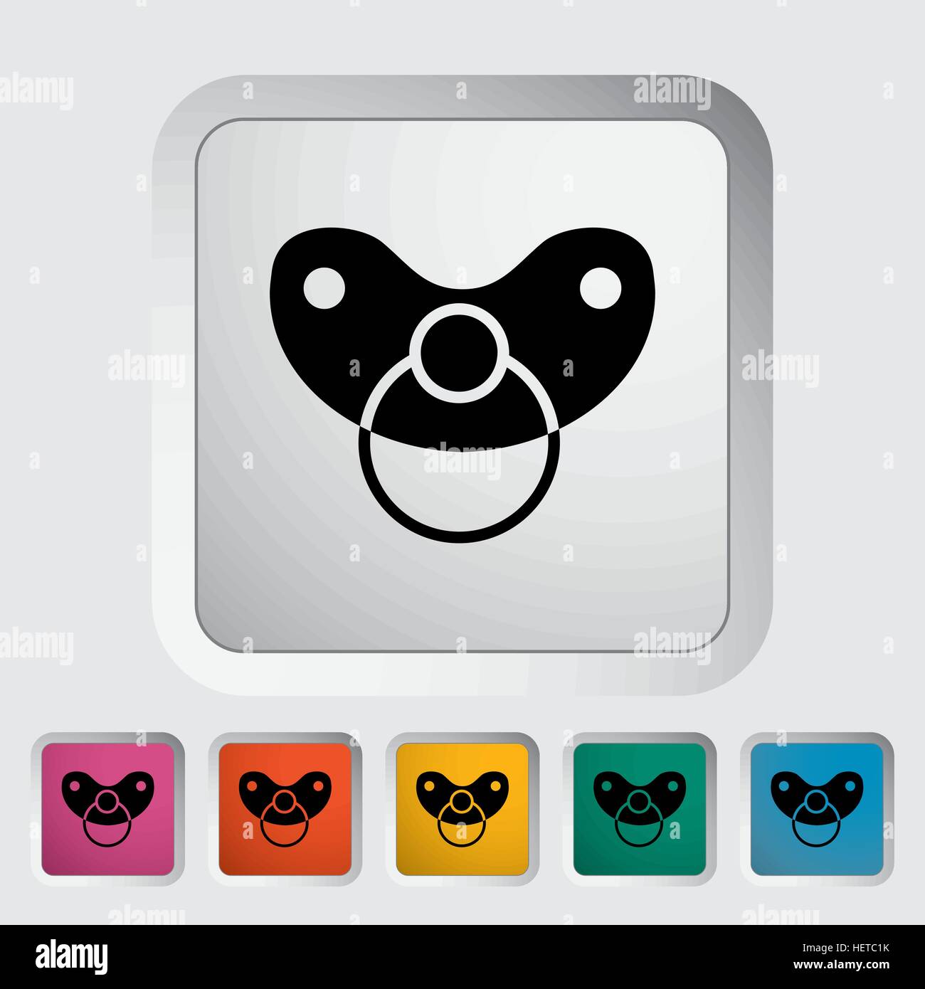 Nipple icon. Flat vector related icon for web and mobile applications ...