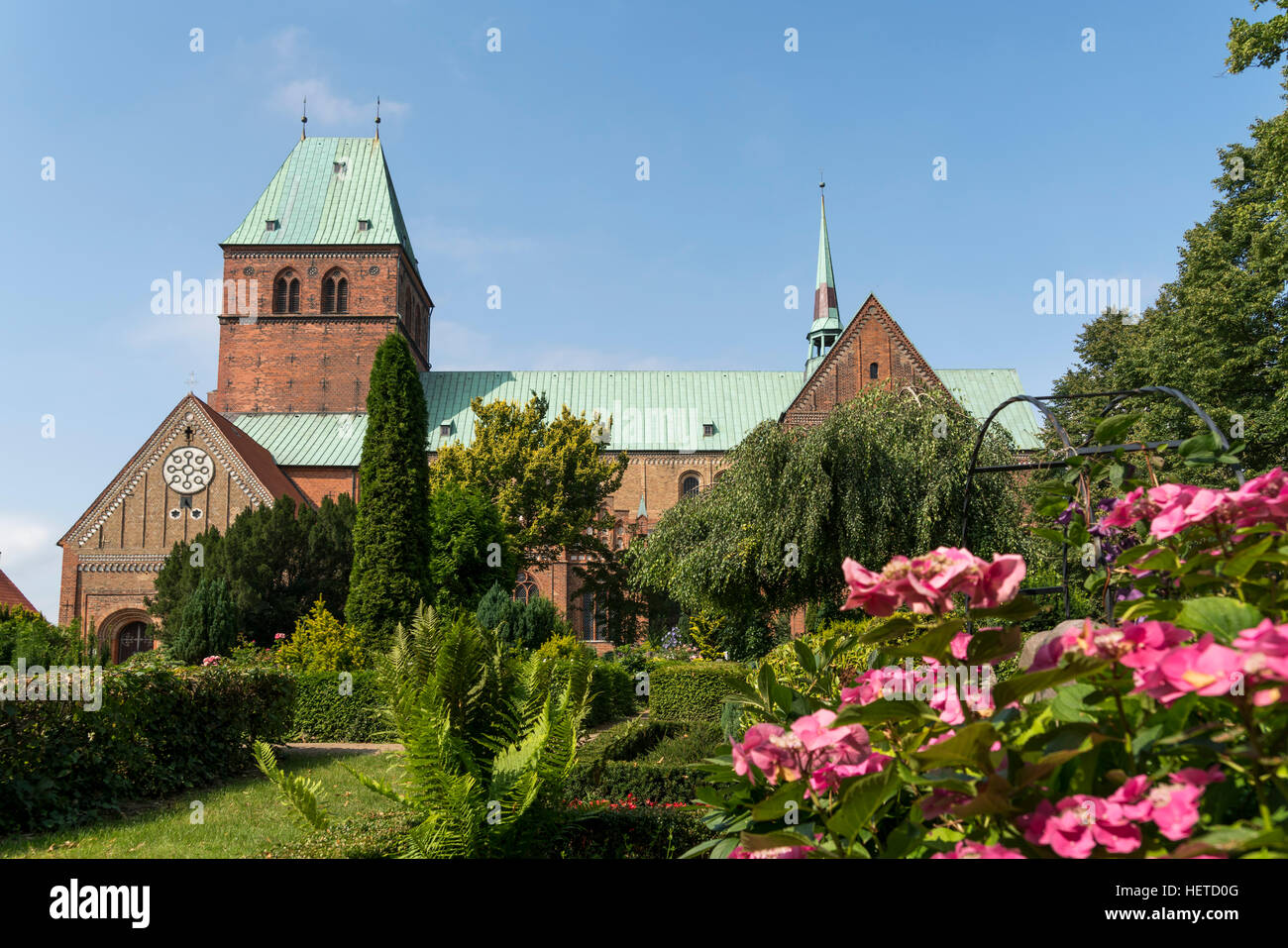 Ratzeburg romanesque Cathedral, Ratzeburg, Herzogtum Lauenburg, Schleswig-Holstein, Germany Stock Photo