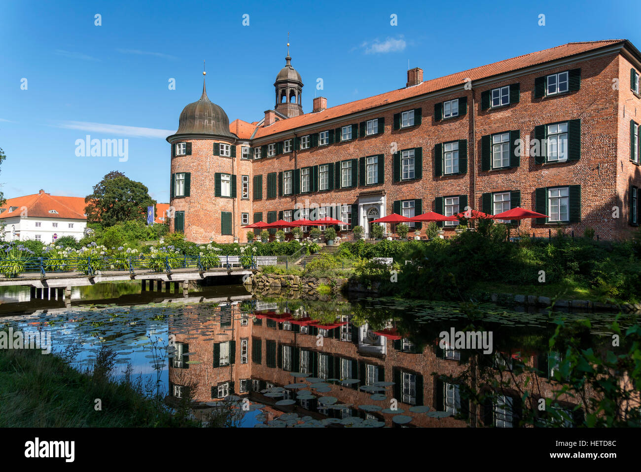 garden show Landesgartenschau  2016 at Eutin Castle, Eutin, Ostholstein, Schleswig-Holstein, Germany Stock Photo