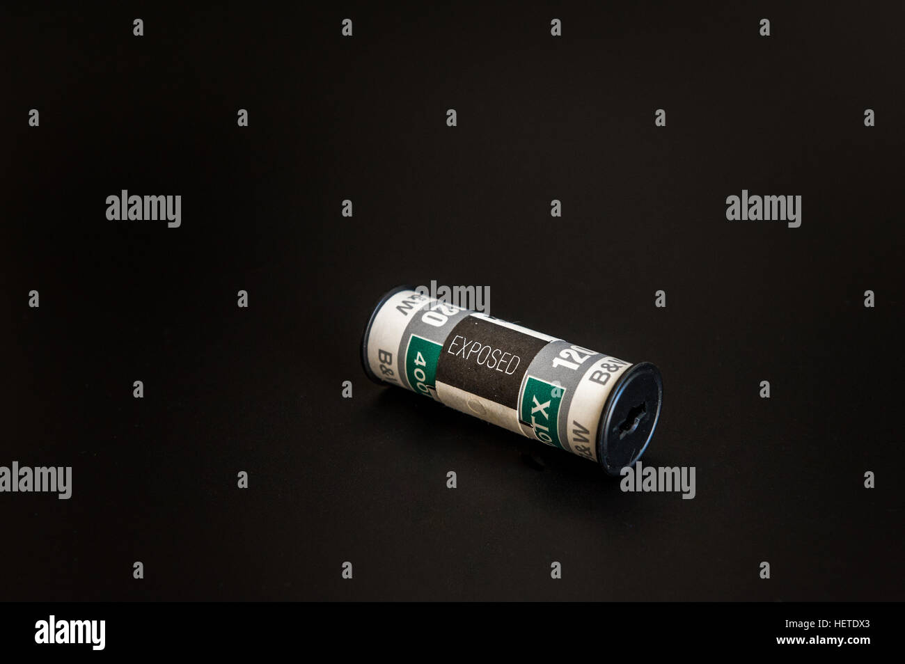 120 mm film medium format exposed Stock Photo Alamy