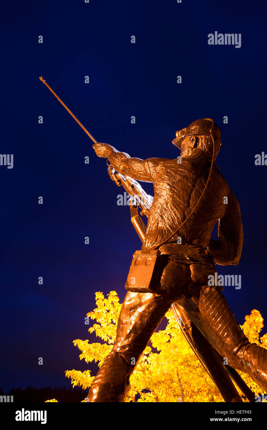 Sunshine Mine Disaster Memorial, Kellogg, Idaho Stock Photo Alamy