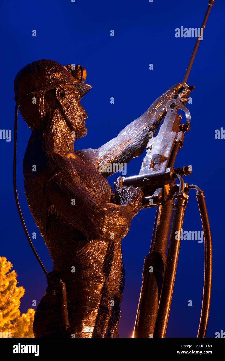 Sunshine Mine Disaster Memorial, Kellogg, Idaho Stock Photo Alamy