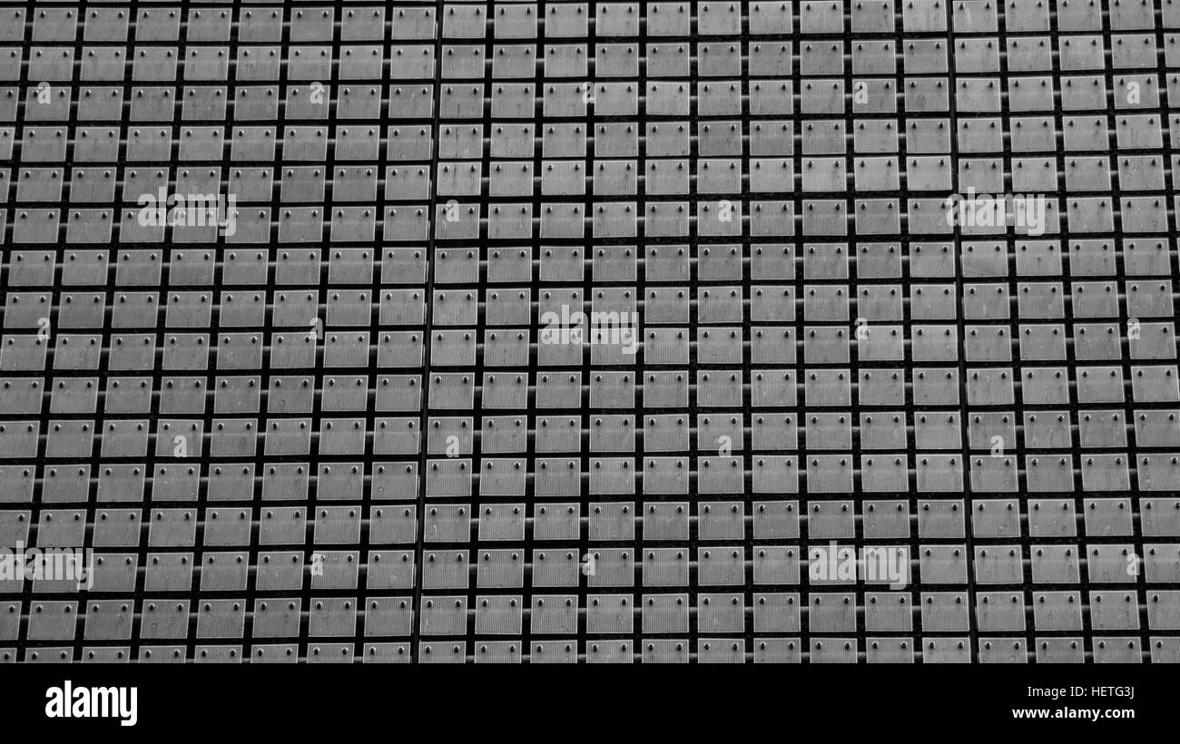 Building facade -- tiny square patterns Stock Photo - Alamy