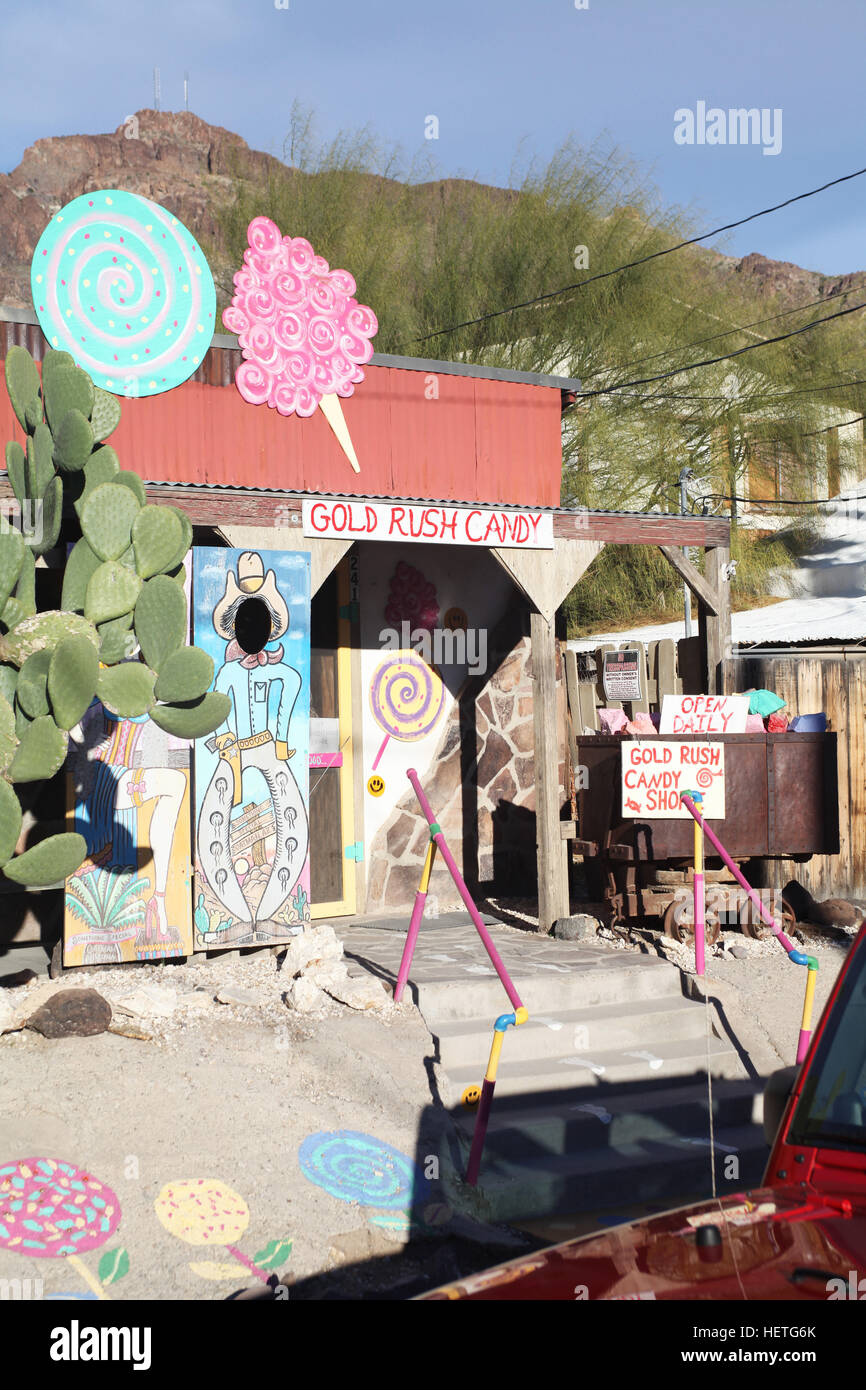 candy store in oatman, az, usa Stock Photo Alamy