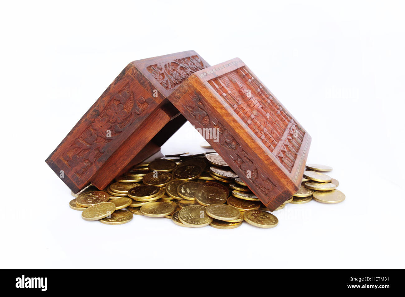 Gold coin antique hi-res stock photography and images - Alamy