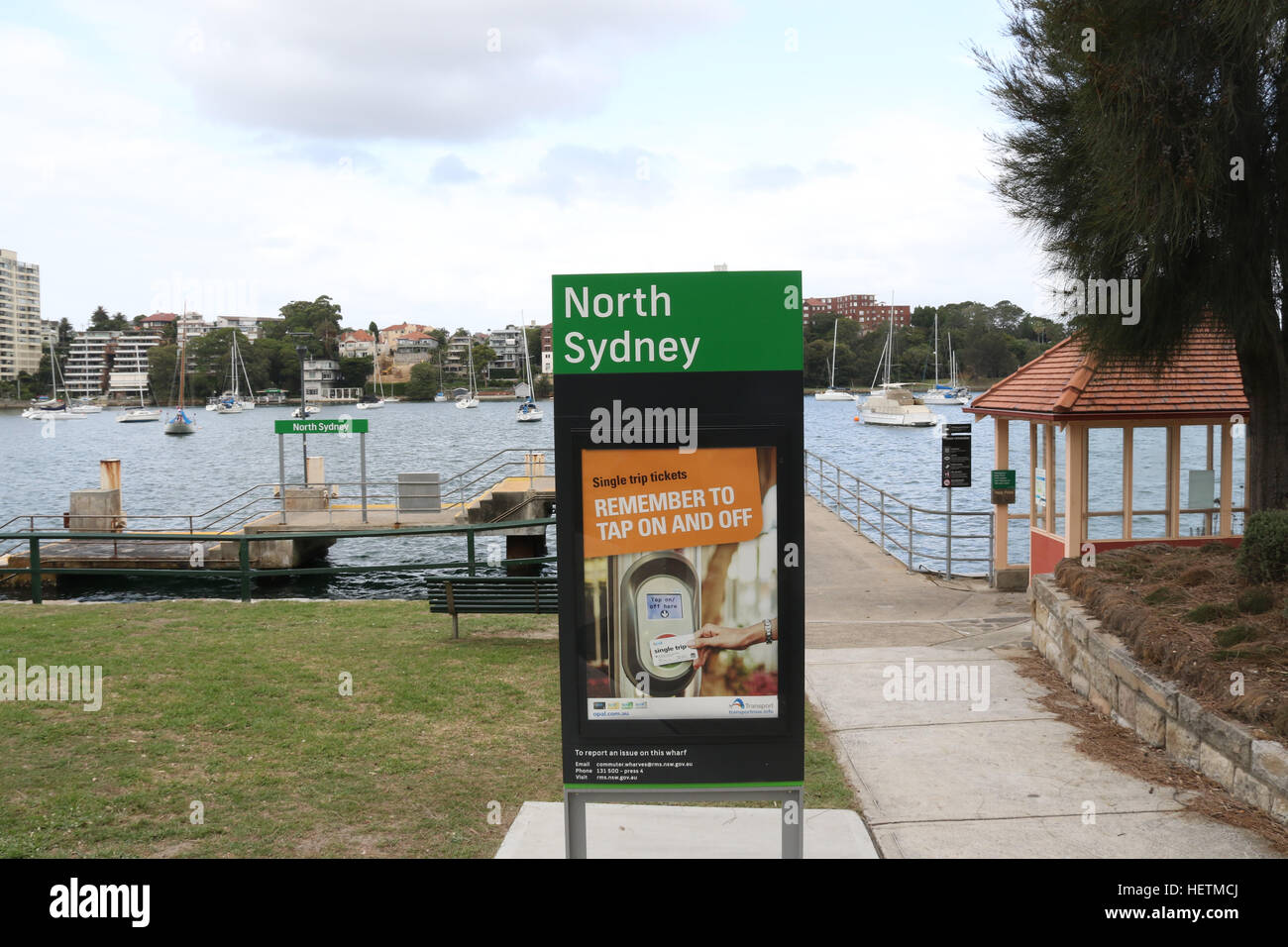 North Sydney Wharf on Sydney’s Lower North Shore Stock Photo Alamy
