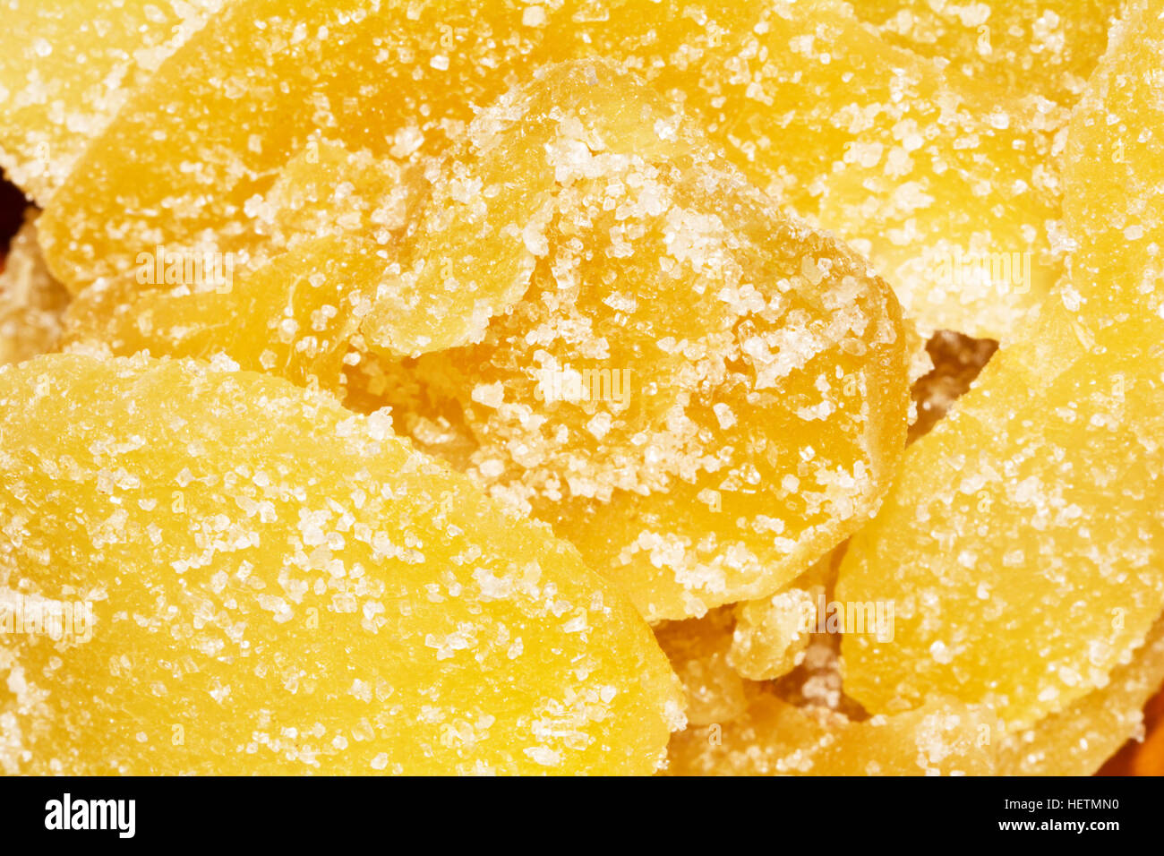 Candied ginger Crystallized ginger Stock Photo Alamy