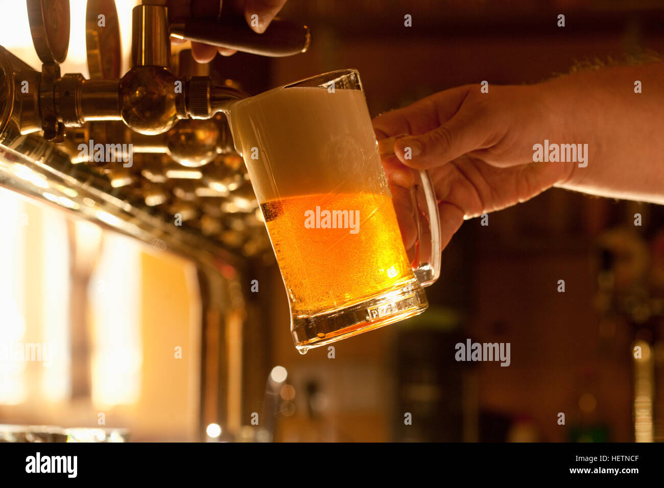 Cold beer in glass hires stock photography and images Alamy