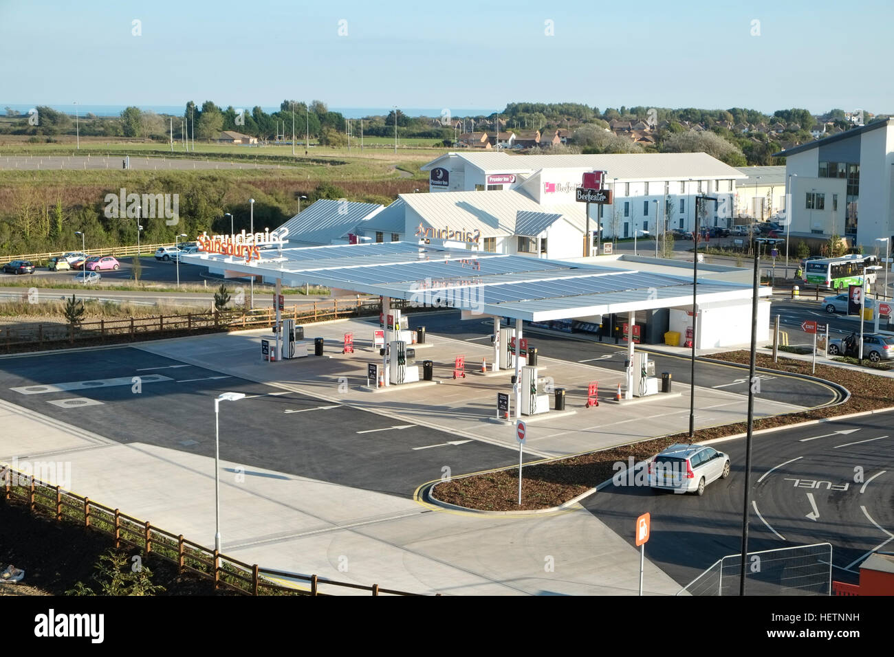 Sainsbury's Weymouth Superstore Stock Photo Alamy